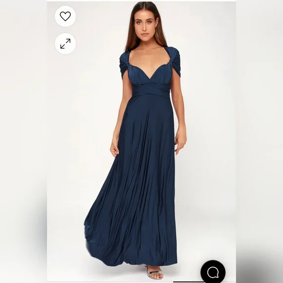 Lulu's Convertable Maxi Dress - Picture 2 of 7